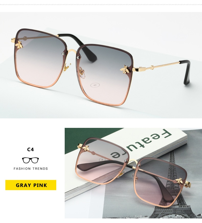 Women's Oversize Square Sunglasses