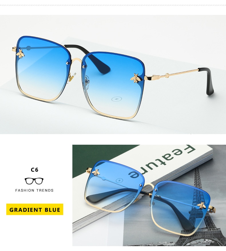 Women's Oversize Square Sunglasses