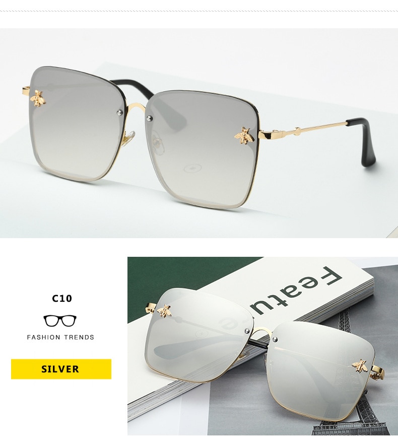 Women's Oversize Square Sunglasses