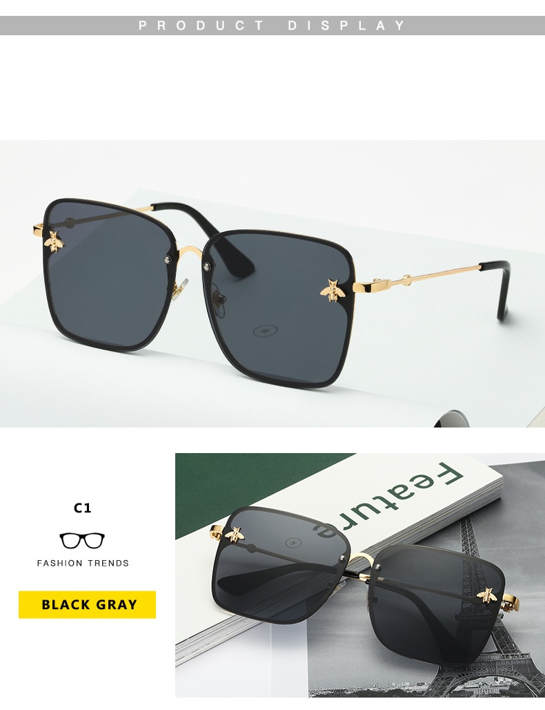 Women's Oversize Square Sunglasses