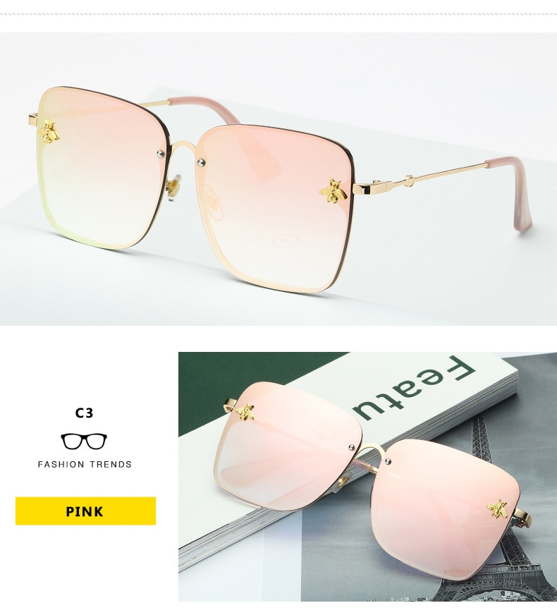 Women's Oversize Square Sunglasses