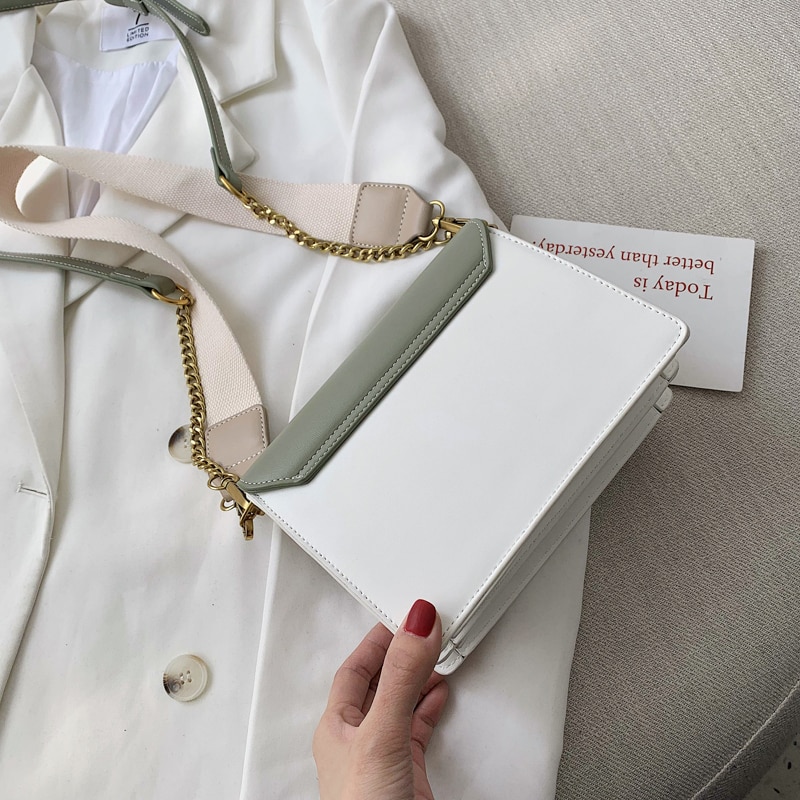 Women's Color Block Shoulder Bag