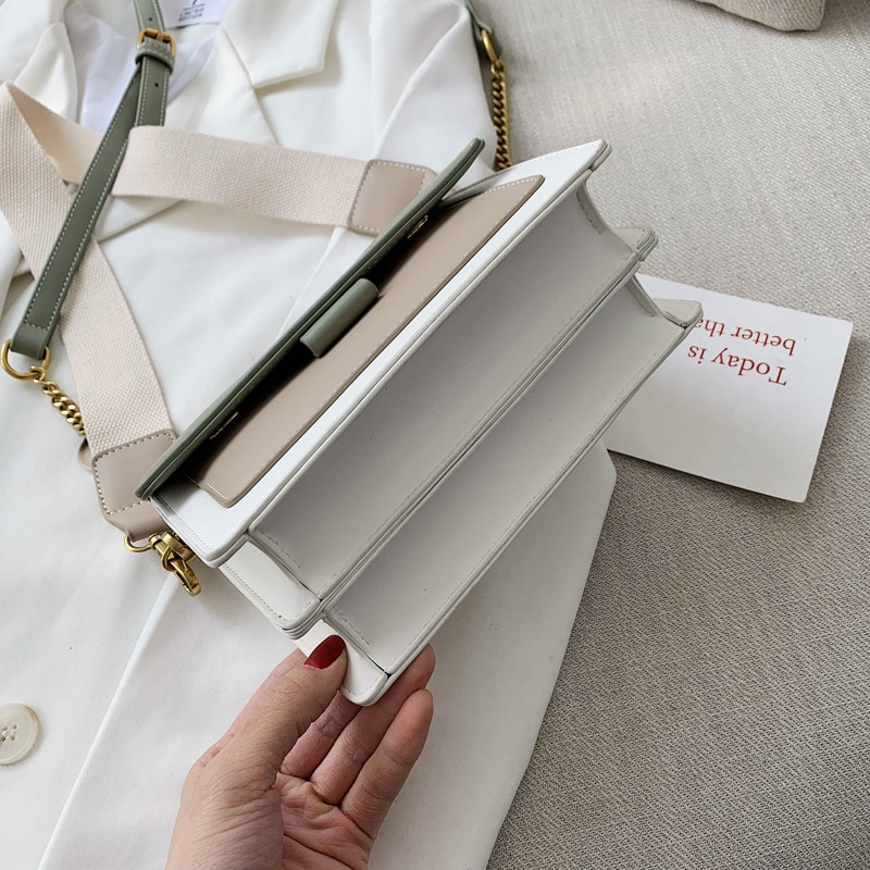 Women's Color Block Shoulder Bag