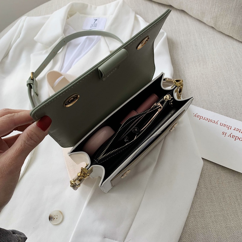 Women's Color Block Shoulder Bag