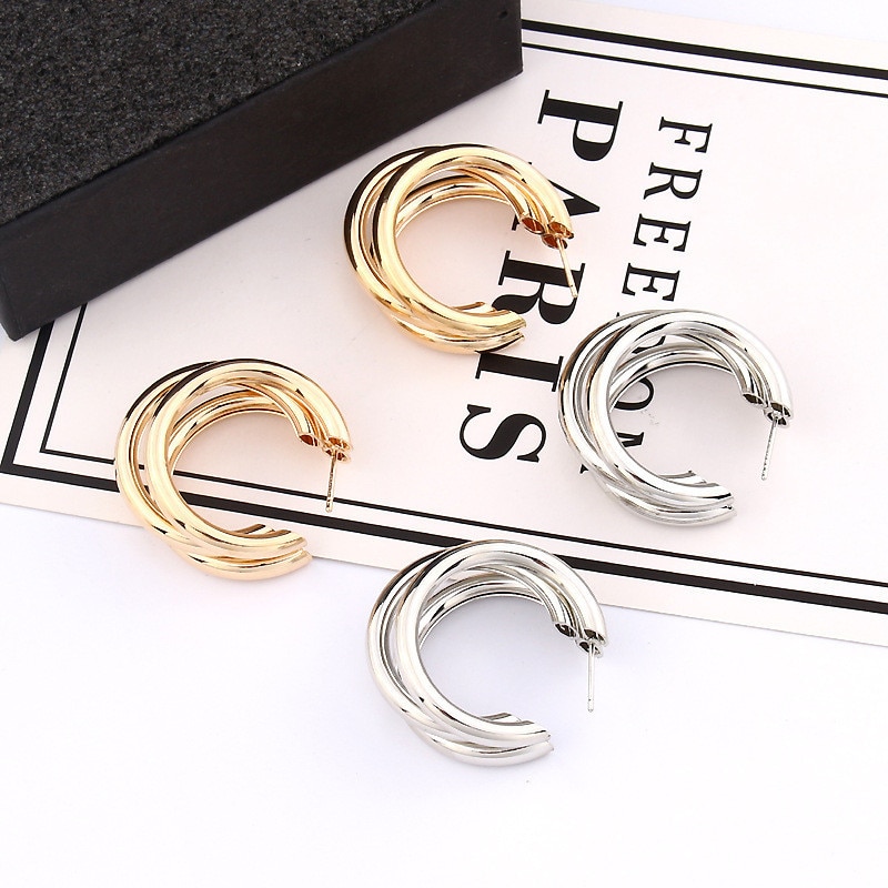 Women's Fashion Stud and Hoop Earrings