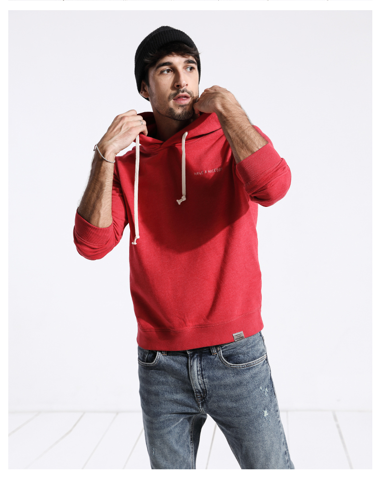 Men's Casual Cotton Hoodie