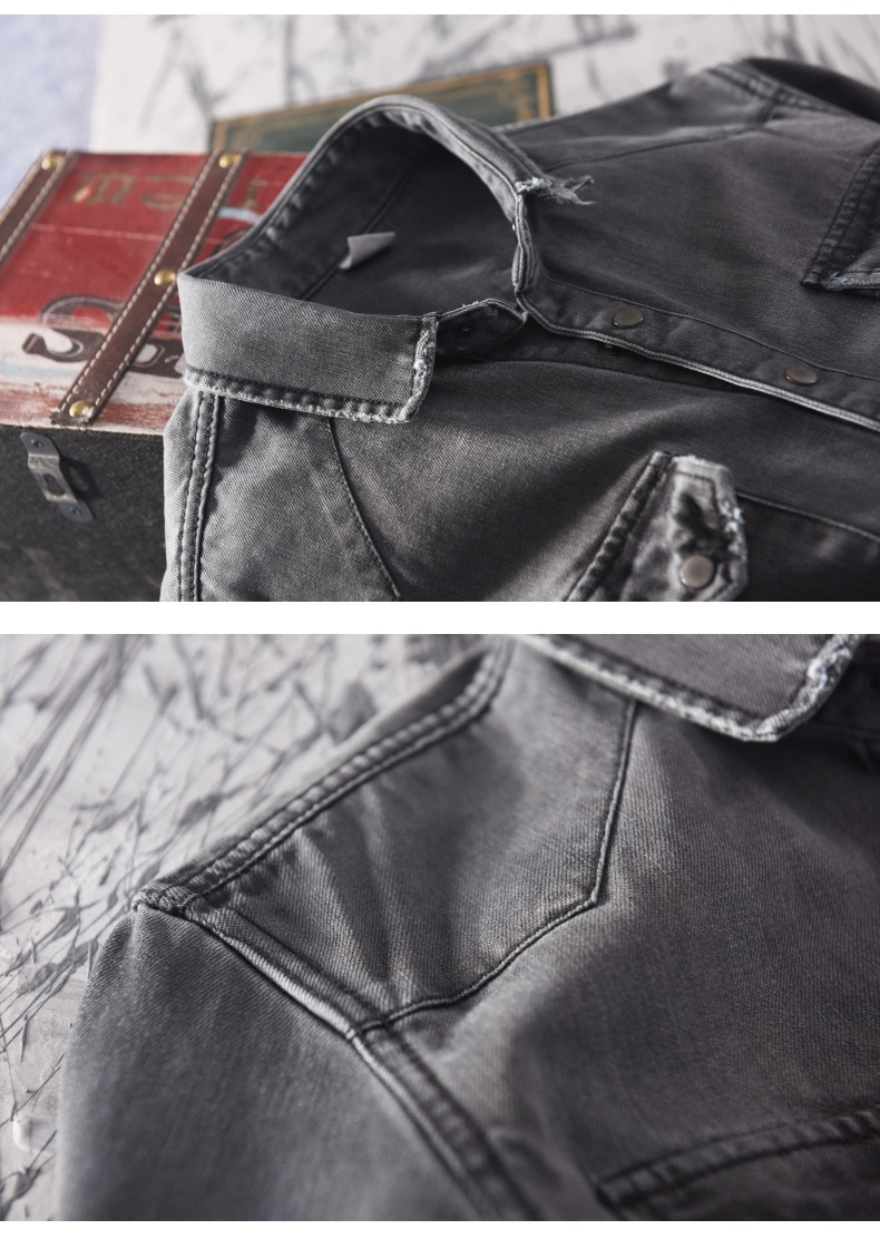 Men's Basic Denim Shirt