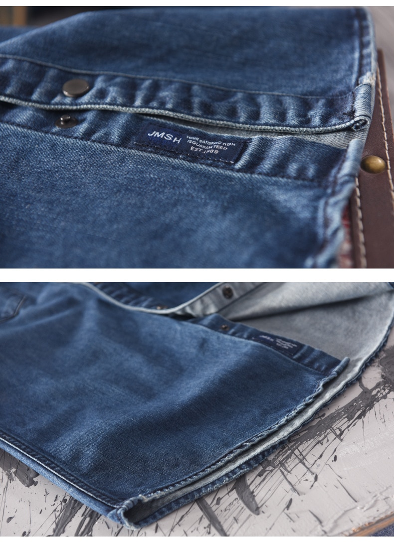 Men's Basic Denim Shirt