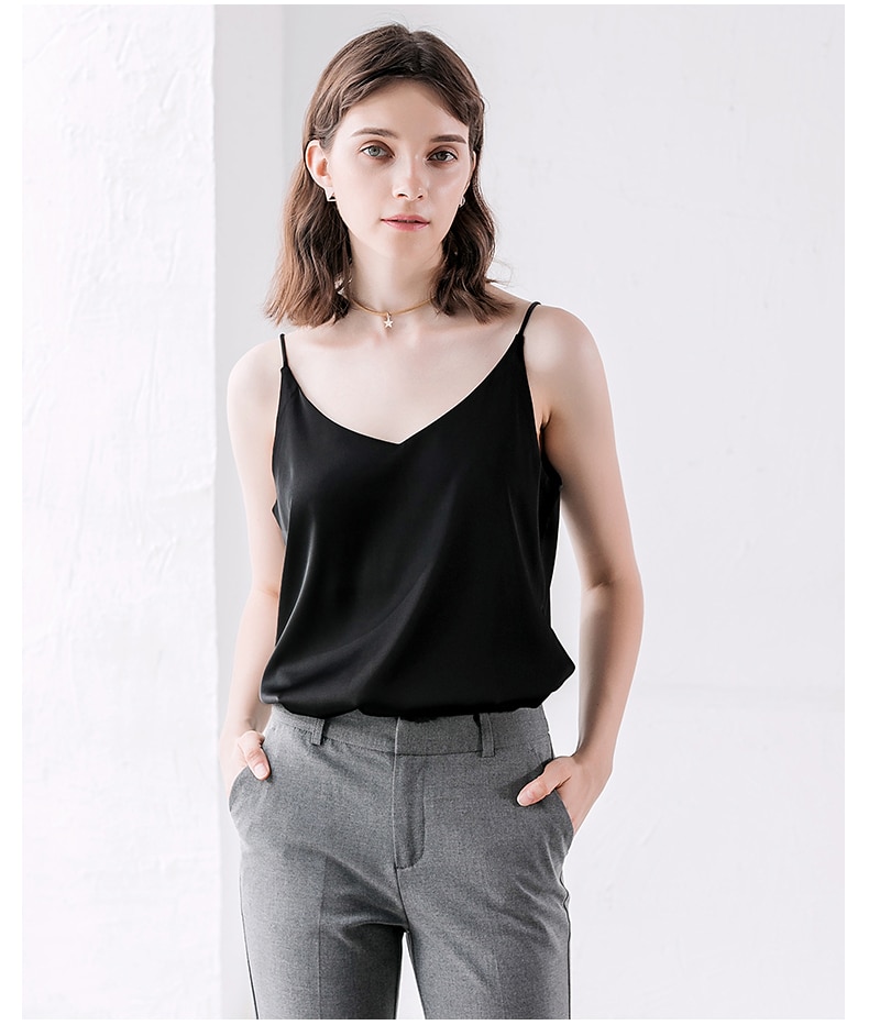 Women's Sexy V-Neck Sleeveless Tops